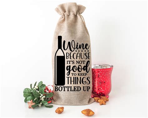 Wine Bag Svg Bundle Wine Glass Svg Christmas Wine Svg Wine Etsy Norway