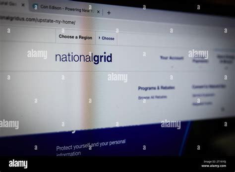 Picture Of A Logo Of National Grid On Their Website National Grid Plc