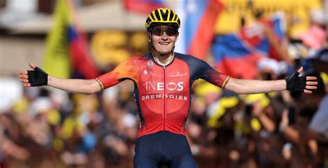 Tour De France Rodriguez Simpose Morzine Pogacar Bloqu Par Une