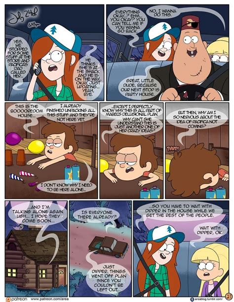 Gravity Falls Gravity Falls Gravity Falls Comics Dipper And Pacifica