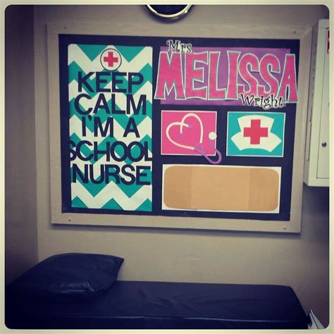 As 25 Melhores Ideias De Nurse Bulletin Board No Pinterest Enfermaria Da Escola Pe Bulletin