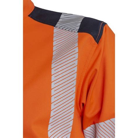 Veste Softshell Coverguard Kazan Orange Fluo Materiauxnet