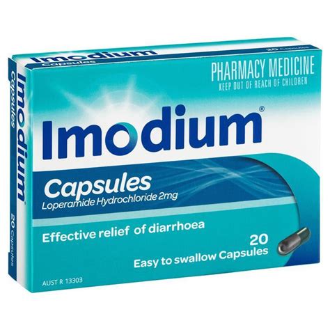 Buy Imodium 2mg Capsules 20 Online at Chemist Warehouse®