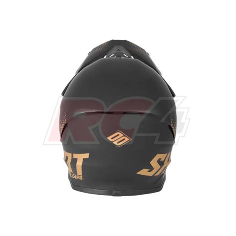 Capacete Shot Furious Raw Black Gold Matt Rc