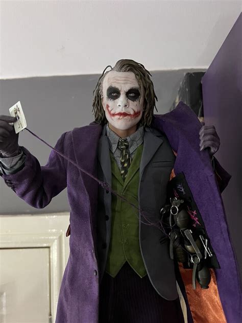 Inart Queen Studios Scale Joker Dark Knight Batman Statue Ebay