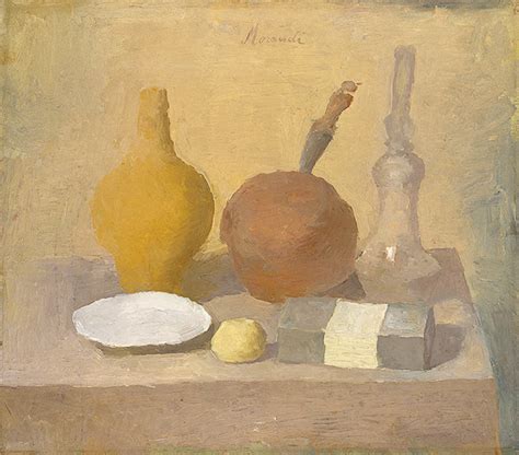 Nothing Is More Abstract Than Reality Giorgio Morandi Peinture