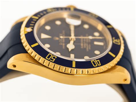 Rolex Submariner Date Ref K Yellow Gold Case And Bracelet