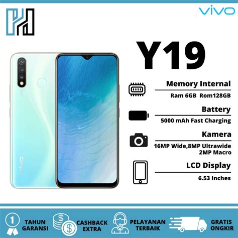 Jual Vivo Y Ram Gb Garansi Tahun Shopee Indonesia