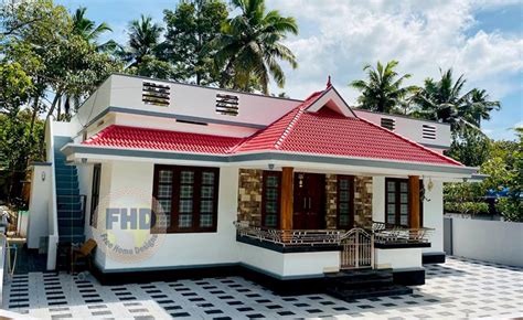 New Kerala Style Single Story Home Plans - Plansmanage