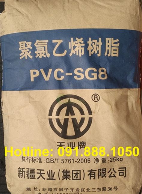 Bán PVC SG8 China 25kg bao Nhattamchem