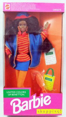 Barbie Christie United Colors Of Benetton Shopping Mattel 1991