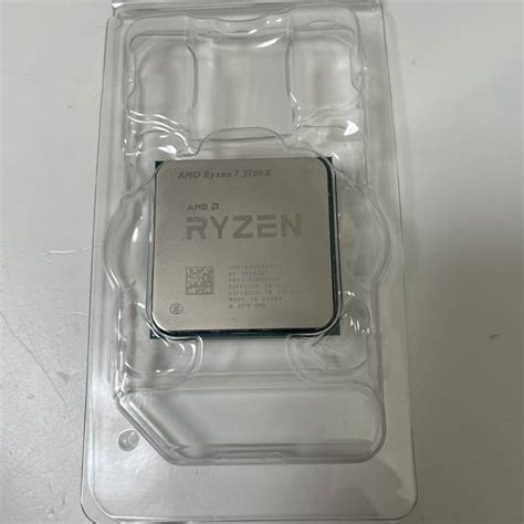 Yahooオークション Amd Ryzen7 3700x 正常動作品