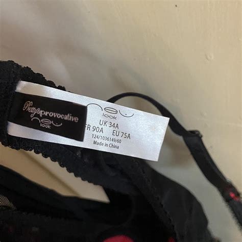 Red And Black Lingerie Nightwear Lace Mesh Top Depop