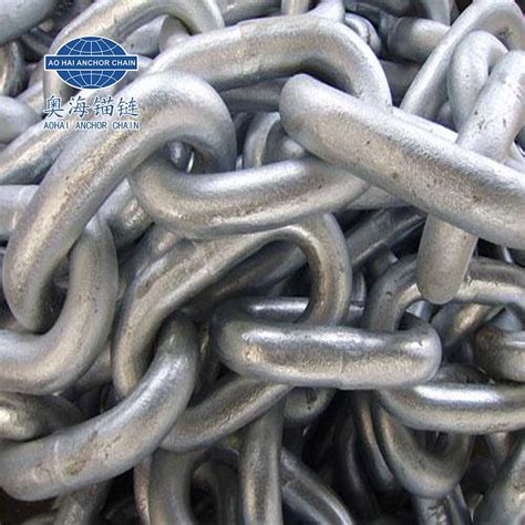 Studless Black Painted Mm Anchor Chain China Mm Anchor Chain