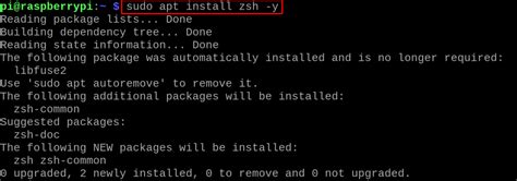 How To Install And Setup Zsh Z Shell On Raspberry Pi