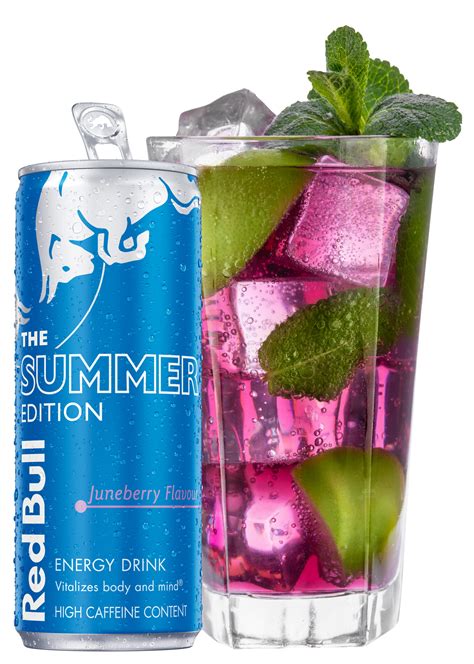 Red Bull Juneberry mocktail mixes to cool you down this Summer - Foodie