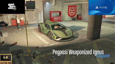 Gta V Vehicle Customization Pegassi Weaponised Ignus Lamborghini