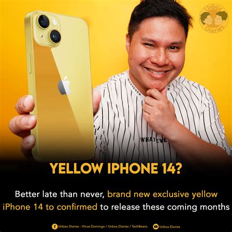 Apple rumored to launch yellow iPhone 14 soon - Unbox Diaries