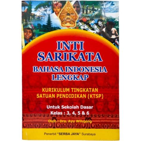 Jual Buku Inti Sari Kata Bahasa Indonesia Lengkap Untuk Sd Cd Besar