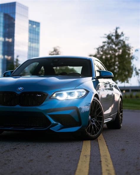 BMW F87 M2 Competition In Long Beach Blue Metallic Bmw M2 Bmw Bmw Cars