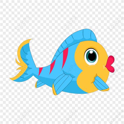 Azul Dos Desenhos Animados Imagem Peixes Clipart Clipart Amor Peixe