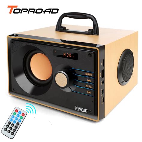 Aliexpress.com : Buy TOPROAD Desktop Bluetooth Speaker Portable Outdoor ...