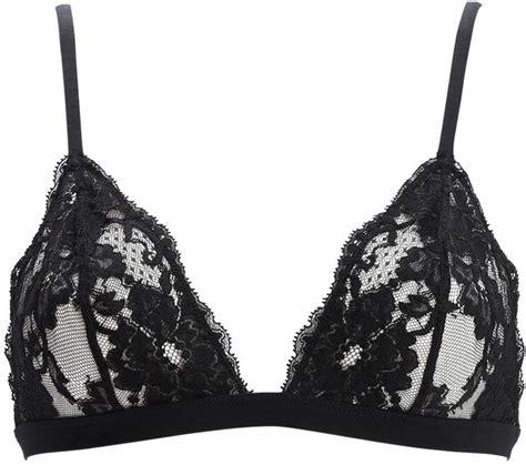 La Perla Souple Sheer Lace Triangle Bra Shopstyle