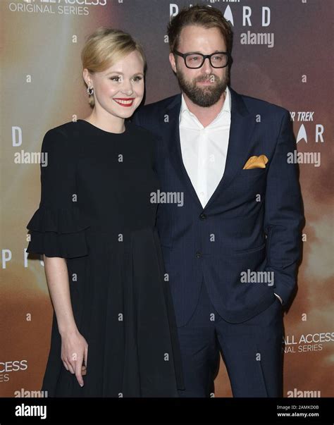 Los Angeles Usa 13th Jan 2020 L R Alison Pill And Joshua Leonard