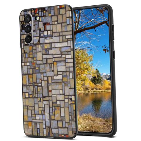 Piet Mondrian Fine Art Hard S Fine Art Nature Painting Phone Case