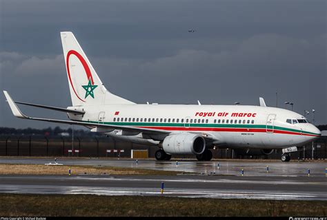 CN RNQ Royal Air Maroc Boeing 737 7B6 WL Photo By Michael Buckow ID