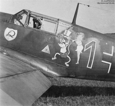 Not often seen Bf-109 photos | Nose art, Messerschmitt, Wwii aircraft