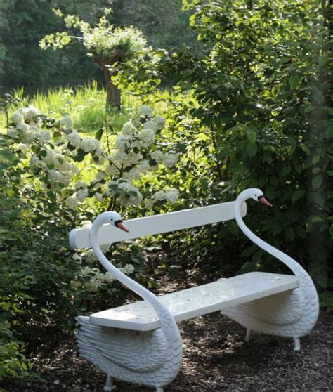 Swan Bench Netherlands Beautiful Gardens Garden Bench Garden