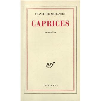 Caprices Francis De Miomandre Achat Livre Fnac