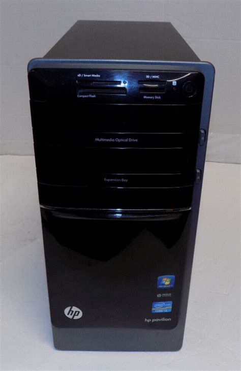 Hp Pavillion Desktop Computer 3 40ghz Intel Core I3 256 Ssd 4 Gb Ram Windows 10 Ebay