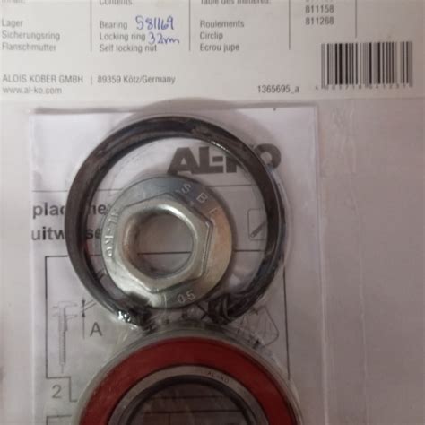 Al Ko Sfl Bearing Kit Compact Bearing X X Shot Nut