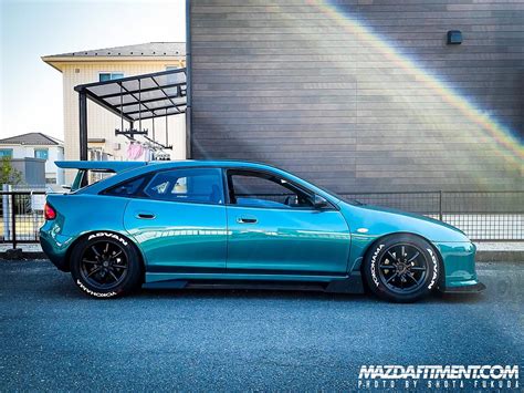 1994 Sparkle Green Metallic Mazda Lantis Coupe Type R Rjdm