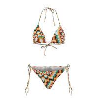 Desenli Bikini Takım