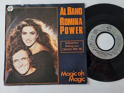 7 Single Al Bano Romina Power Magic Oh Magic Vinyl Germany