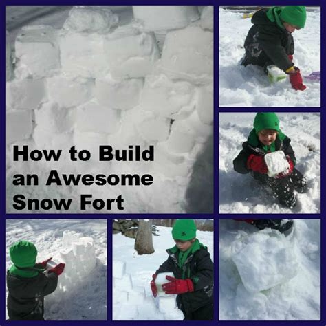 How To Build A Snow Fort With Your Kids Pretty Opinionated