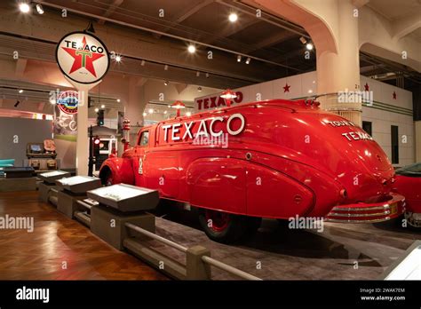 Dodge Airflow Texaco Tank Truck On Display At The Henry Ford