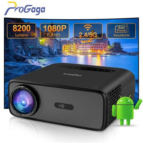 Projetor Port Til Full HD TD97 Pro 1080P 2K V Deo 4K WiFi 6 Android