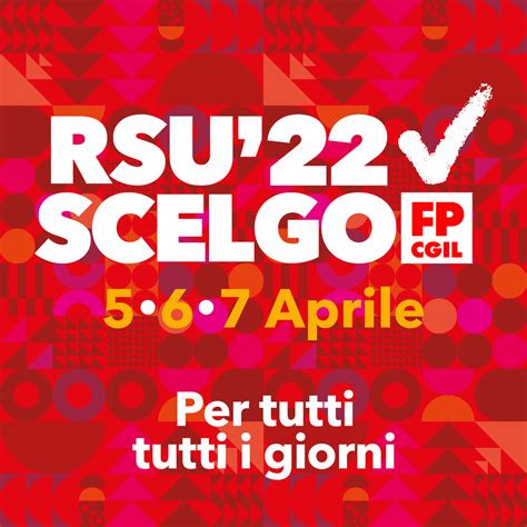 Elezioni Rsu Il Aprile Vota Fp Cgil Fp Cgil Funzione Pubblica