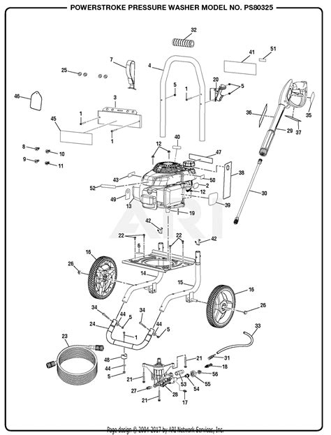 Homelite Ps Powerstroke Pressure Washer Mfg No Parts