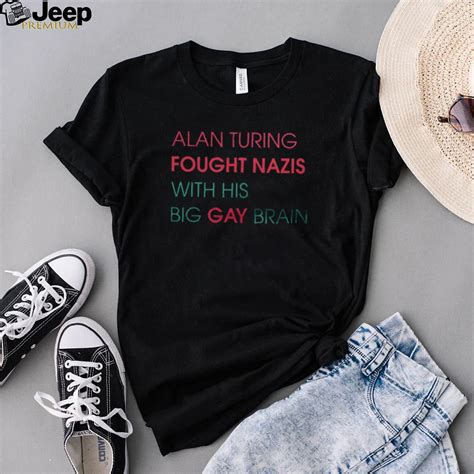 Alan Turing Fought Nazis With His Big Gay Brain Shirts