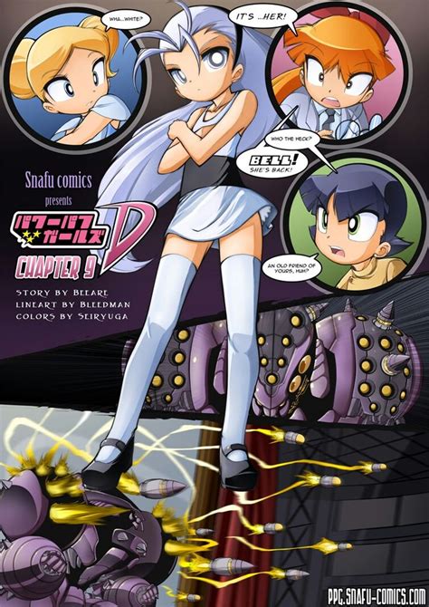 Powerpuff Girls Doujinsh Chapter Page Cover By Bleedman Snafu