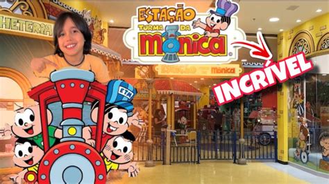 Parque Da M Nica Todos Os Brinquedos Da Esta O Turma Da M Nica Vlog