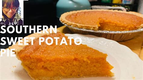 Old Fashioned Southern Sweet Potato Pie My Old School Way Youtube