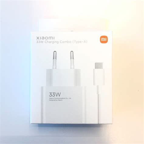 Оригинално зарядно Xiaomi 33W Charging Combo за Xiaomi Redmi Note 12