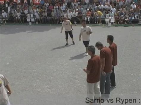 Huitième de finale du Mondial triplette SARRIO vs DEMUTH Vidéo