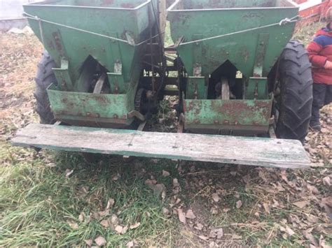 John Deere 2 Row Potato Planter In Viroqua Wi Usa